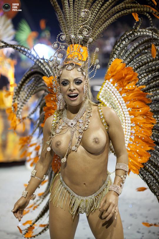 Бразильский карнавал: буйство красок, самбы и шикарных девушек