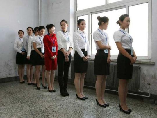  Кастинг стюардесс в Китае