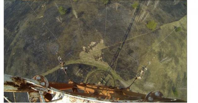 Головокружительный вид с 260-метровой вышки под Киевом