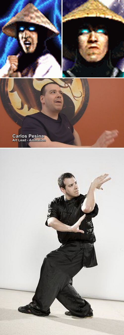 Актеры игр Mortal Kombat (1, 2 и 3) в играх и в реальности