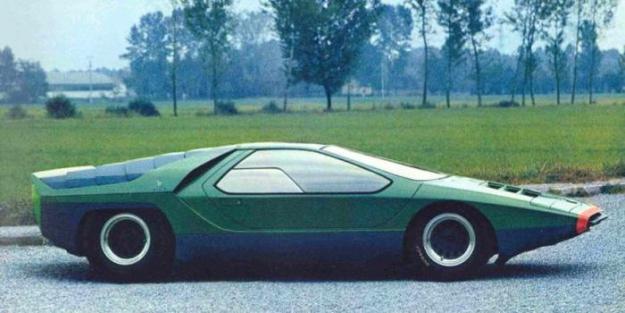 Огромная коллекция концептуальных автомобилей 70х годов