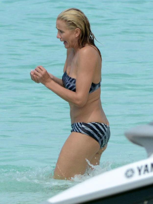 Камерон Диас и Кейт Аптон плескаются на Багамах