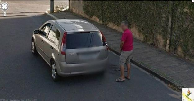 Странные моменты в Google Street View