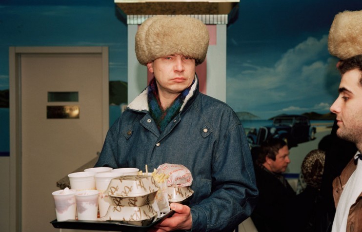 Первый Макдональдс в Москве еда, макдональдс, очередь
