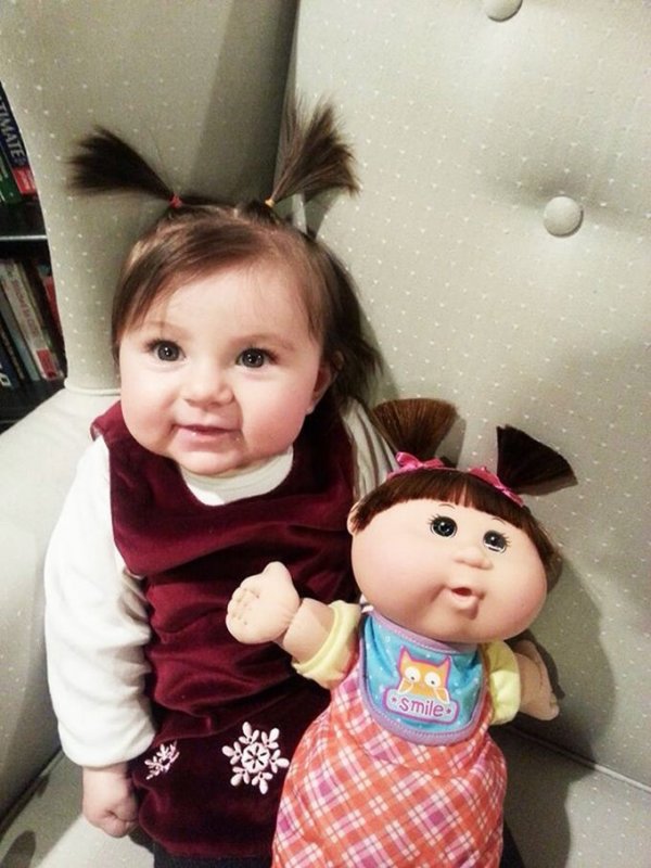 Куклы и дети: кто на кого похож?