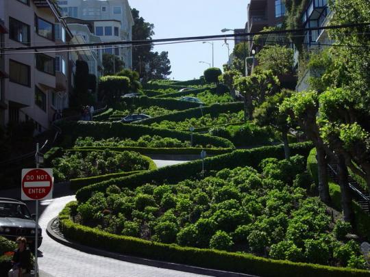 Lombard Street в Сан-Франциско