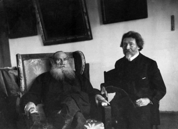 Лев Толстой и Илья Репин