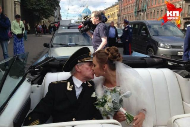84-летний Актер Иван Краско женился на 24-летней Наталье Шевель