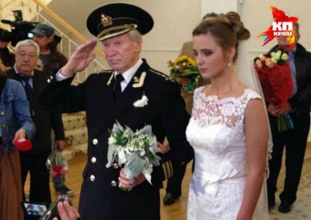 84-летний Актер Иван Краско женился на 24-летней Наталье Шевель