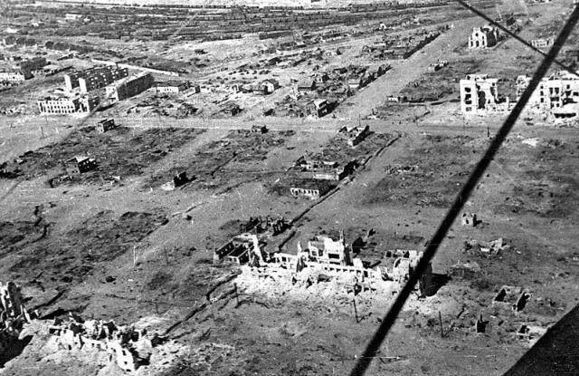 6. Руины Сталинграда – к концу осады от города почти ничего не осталось, конец 1943 года. история, фотографии