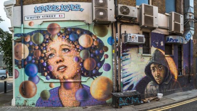 Уличное искусство в Лондоне