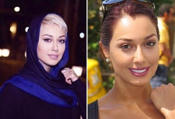 "Аморальные" фотографии иранской актрисы, посмевшей снять хиджаб