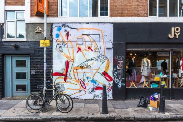 Уличное искусство в Лондоне