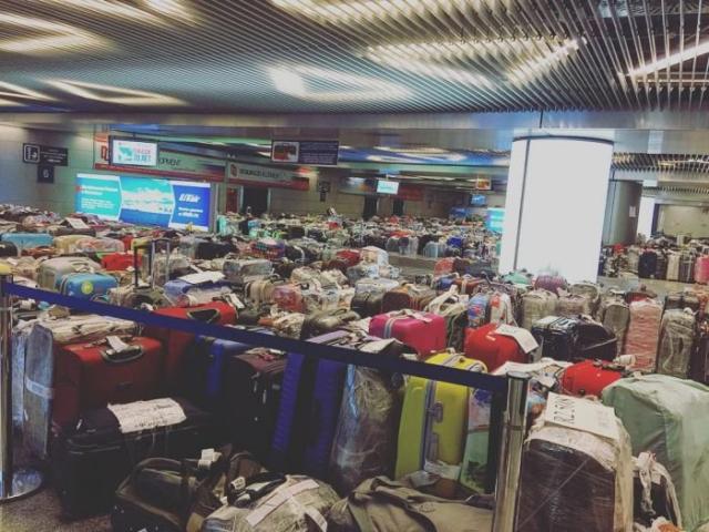 Чемоданный коллапс в российских аэропортах