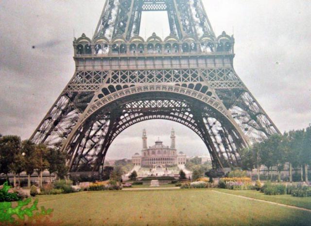 Редкие цветные снимки Парижа 100-летней давности