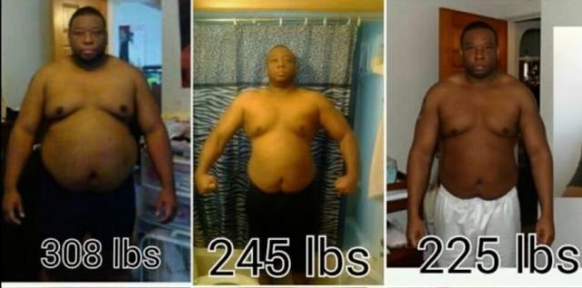 Трансформация бывшего толстяка