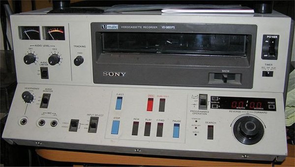 История видеокассет VHS