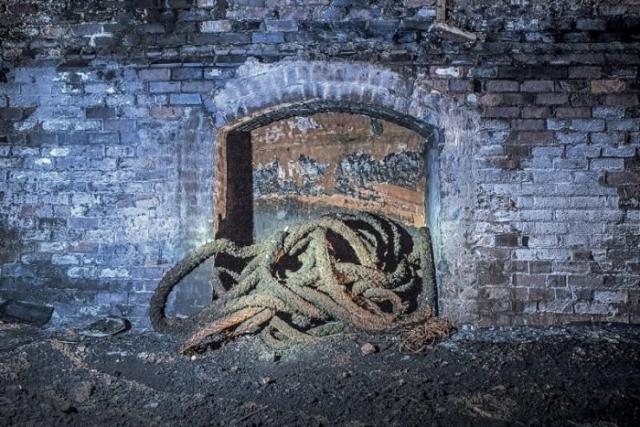 Заброшенный железнодорожный тоннель в Ливерпуле