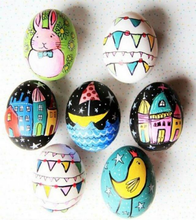 17 примеров изумительного декора яиц к светлому празднику Пасхи
