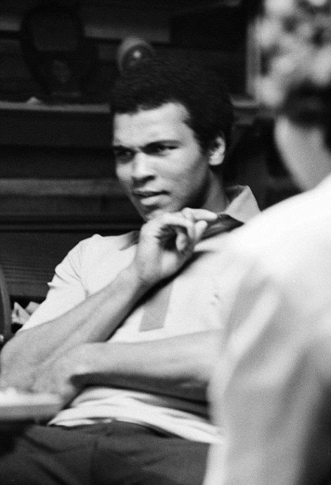 Мохаммед Али летом 1974 года перед боем с Джорджем Форманом