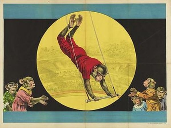 Старые цирковые плакаты