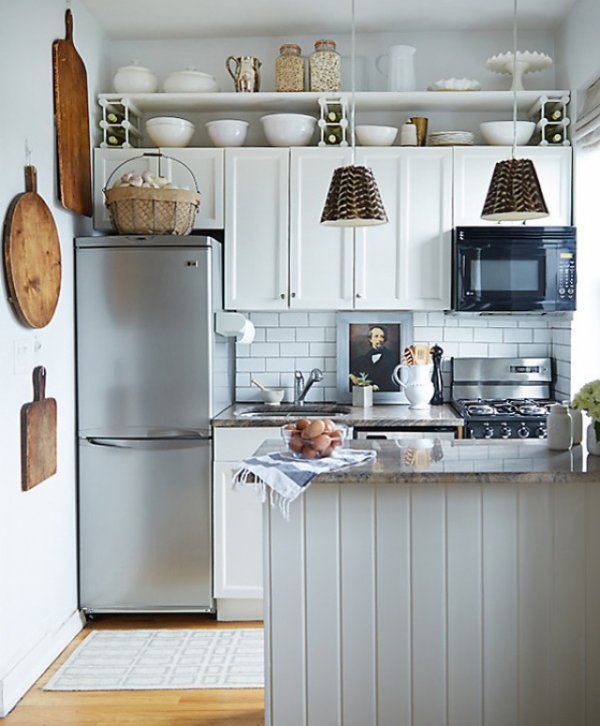 19 отличных идей для маленькой кухни