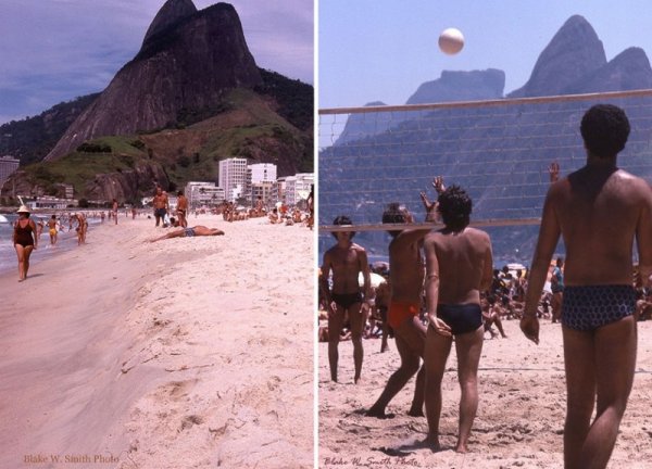 Потрясающие цветные снимки повседневной жизни бразильских пляжей в конце 1970-х годов