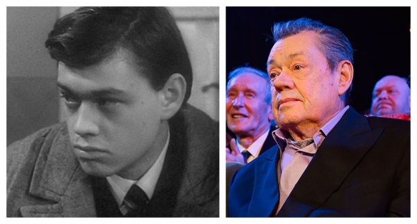 Советские актёры в своих первых фильмах и в наши дни