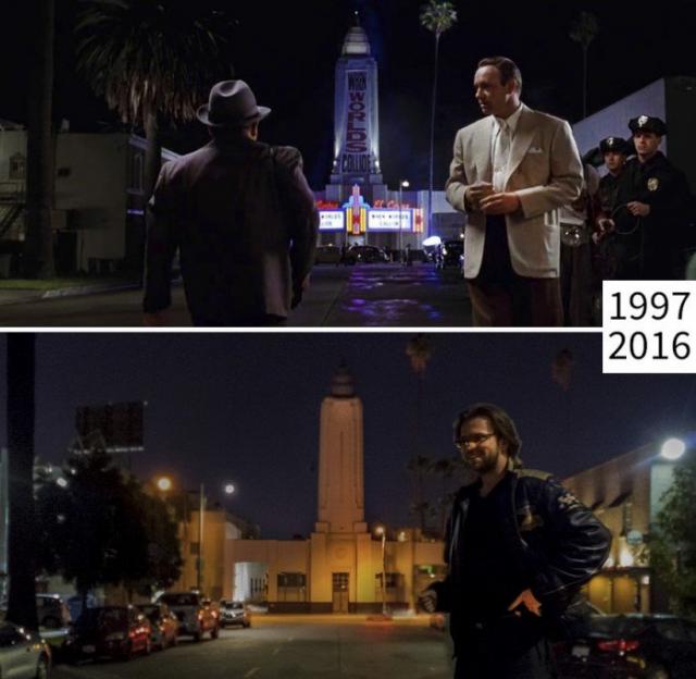 Парень из Лос-Анджелеса показывает, как выглядят сегодня места съемок знаменитых фильмов