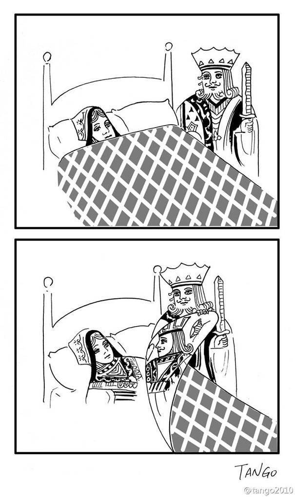Необычные комиксы от иллюстратора Шанхай Танго