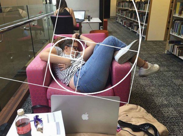 Девушка уснула в библиотеке: битва фотошоперов
