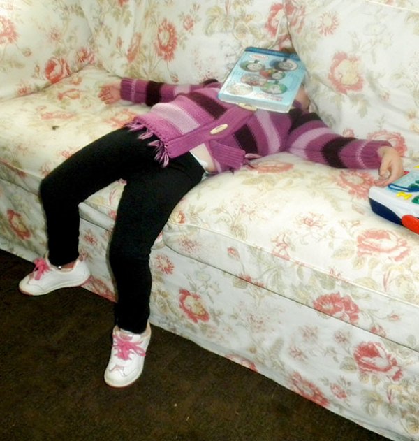 Забавных доказательств того, что дети могут уснуть где угодно