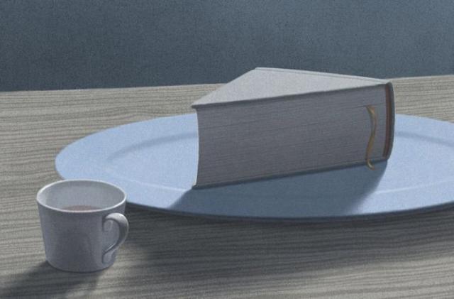 Сюрреалистичные картинки для книголюбов от художника Юнгхо Ли
