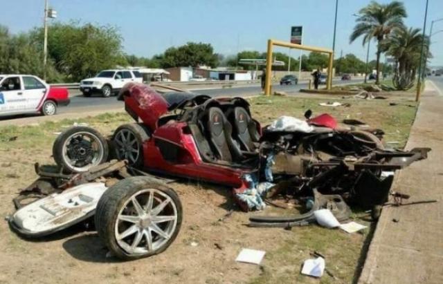 В Мексике разбили суперкар Koenigsegg CCX