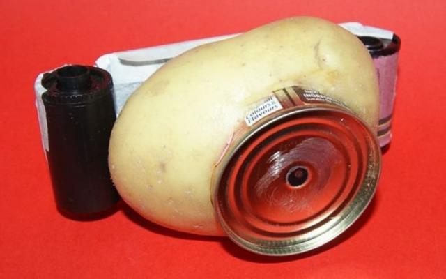 Австралиец собрал рабочую фотокамеру из картошки