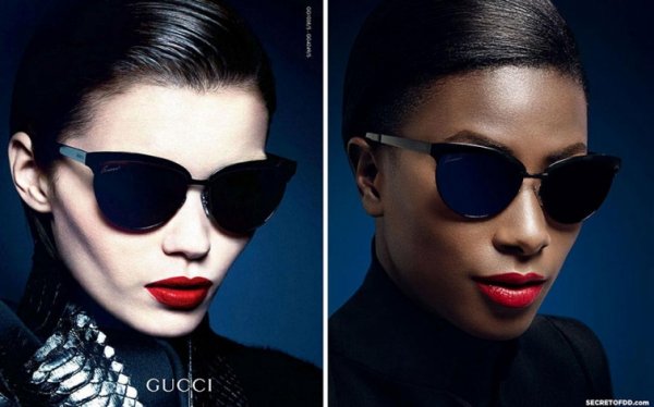 Темнокожая модель воссоздала фотографии знаменитых топ-моделей, в поддержку разнообразия в моде