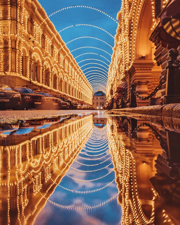 Волшебная заснеженная Москва в фотографиях Кристины Макеевой