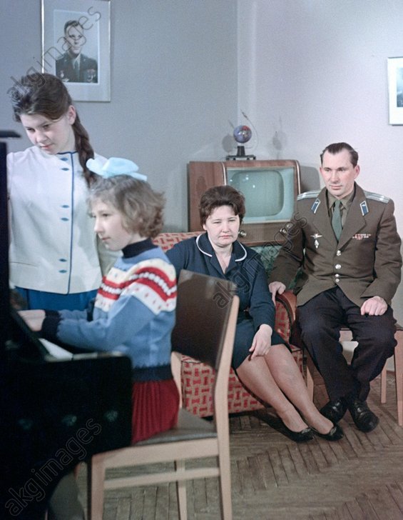 В гостях у простых советских космонавтов. 1960е