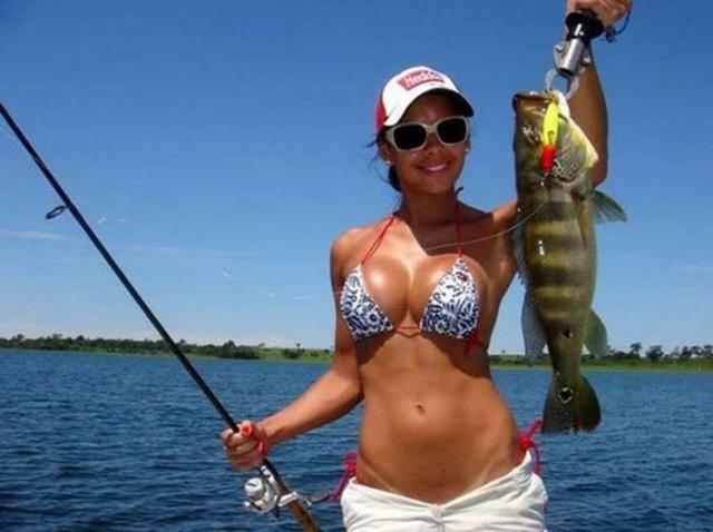 Девушки, обожающие рыбалку