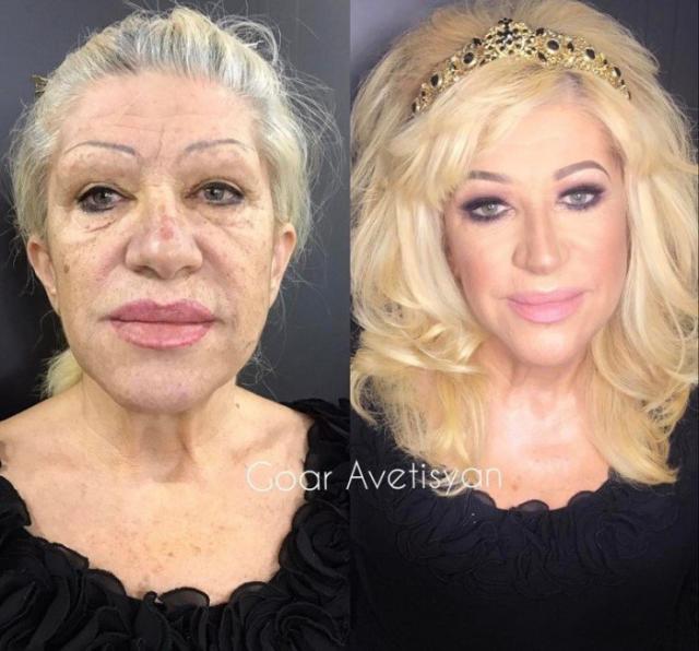 Никогда не доверяй женщине с макияжем