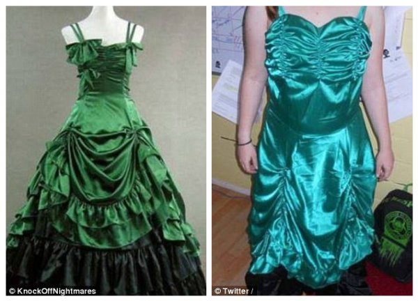 Девушки купили платья на выпускной в интернете