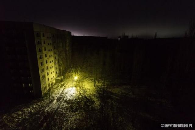 В Припяти вновь зажгли свет