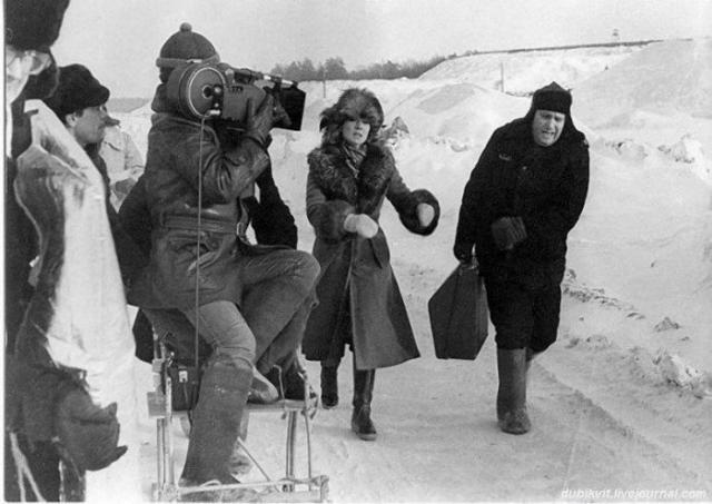 На съёмочных площадках советских фильмов