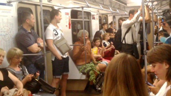 Пьяная мода Российского метро
