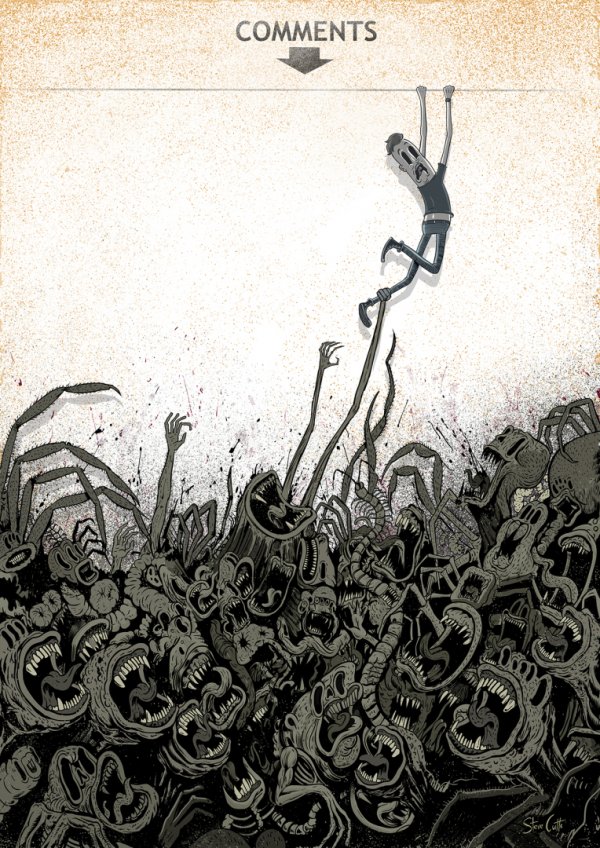 Грехи мира в иллюстрациях Стива Каттса