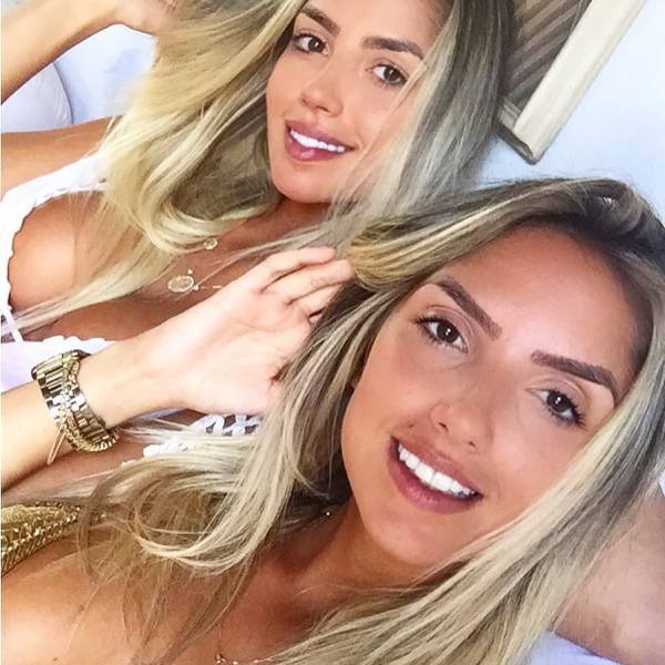 Очаровательные сестры-близняшки Араужо из Бразилии