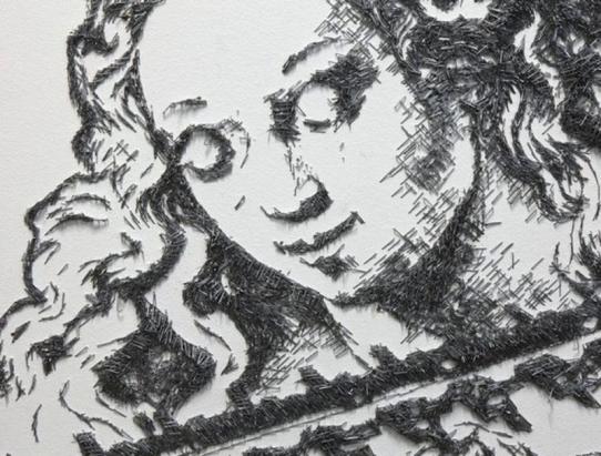 Baptiste Debombourg создает шедевры из скоб для степлера (8 фото)