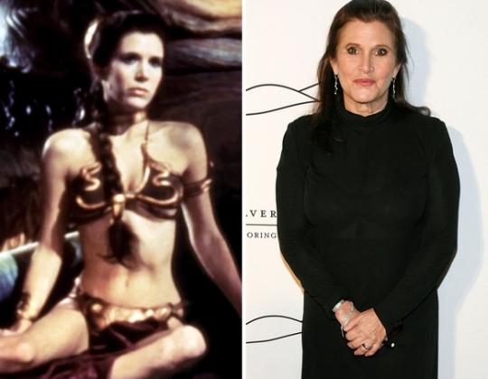 Актеры из Звездных войн: тогда и сейчас (15 фото)
