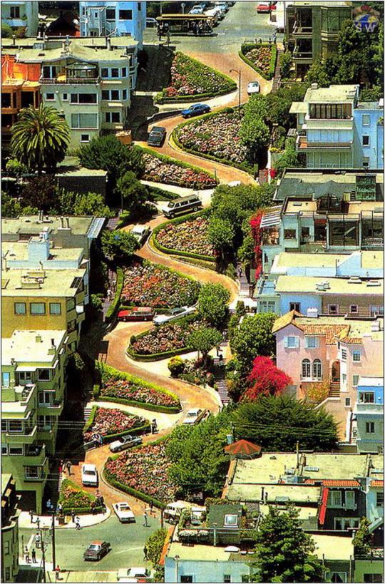 Lombard Street в Сан-Франциско