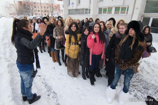Хочу в ВИА ГРУ": кастинг среди девушек Белоруссии